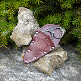 Two-fingered knife