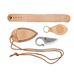 SET Celtic pocket knife (brown)