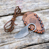 Celtic Pocket knife (dark brown)