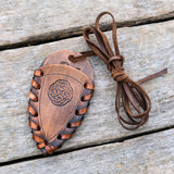 Celtic Pocket knife (dark brown)