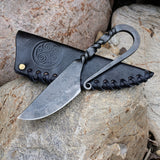 Medieval Celtic knife (black)