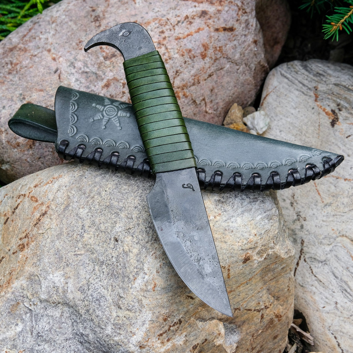  Toferner Knife - Bird Head 2 - Hand Forged Knife